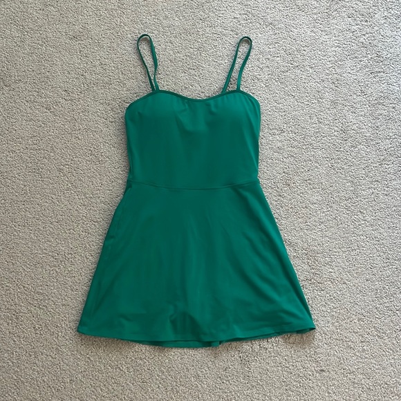 ALO Yoga Dresses Alo Yoga Green Courtside Tennis Dress Poshmark